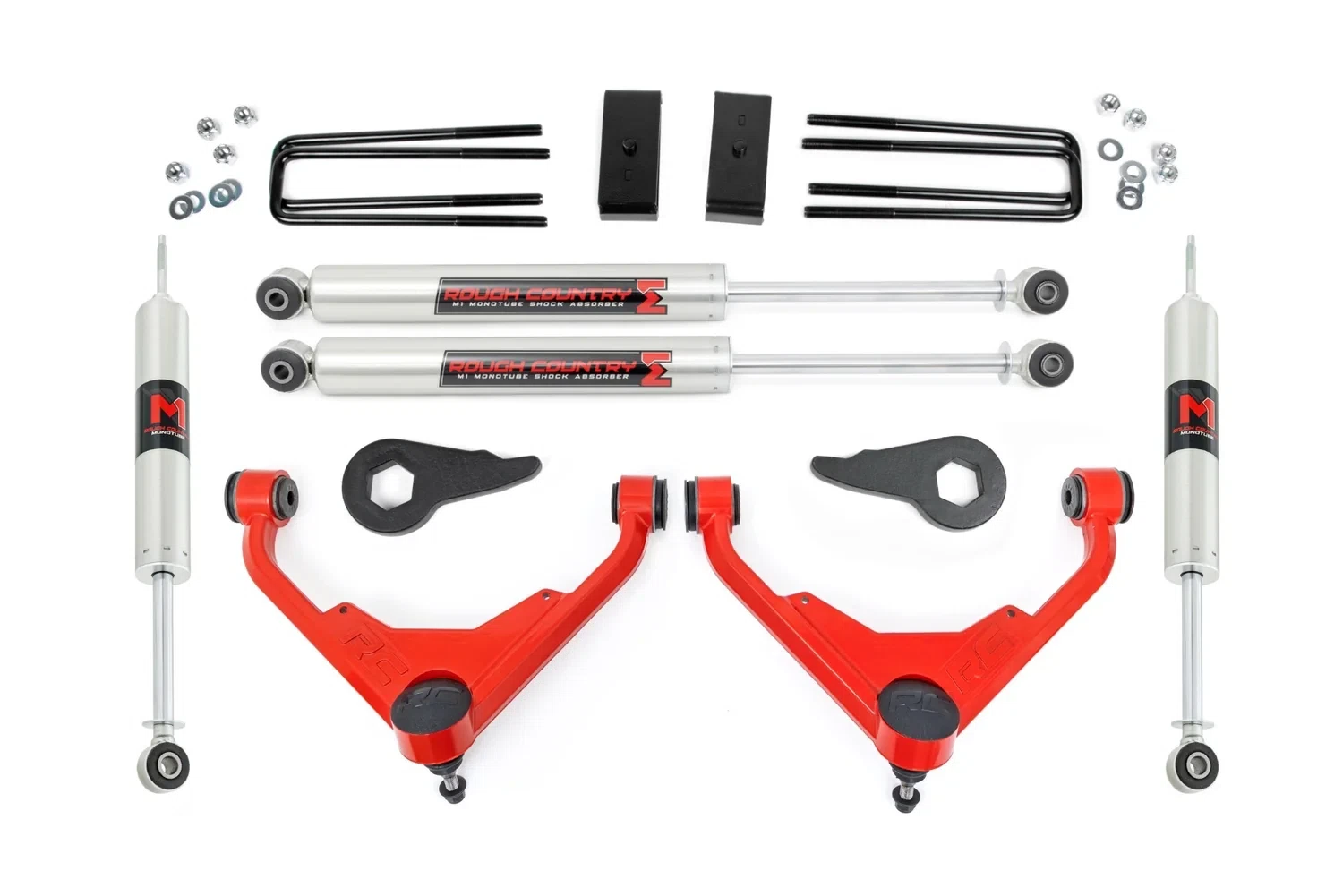 Fits Chevy Sierra_Silverado 2500 HD Suburban(01-10) 3_ FT Code M1 85940RED